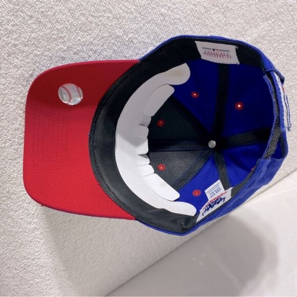 Fan Favorite Blue Red White Blue Jays Baseball Ball Cap - Picture 13 of 13